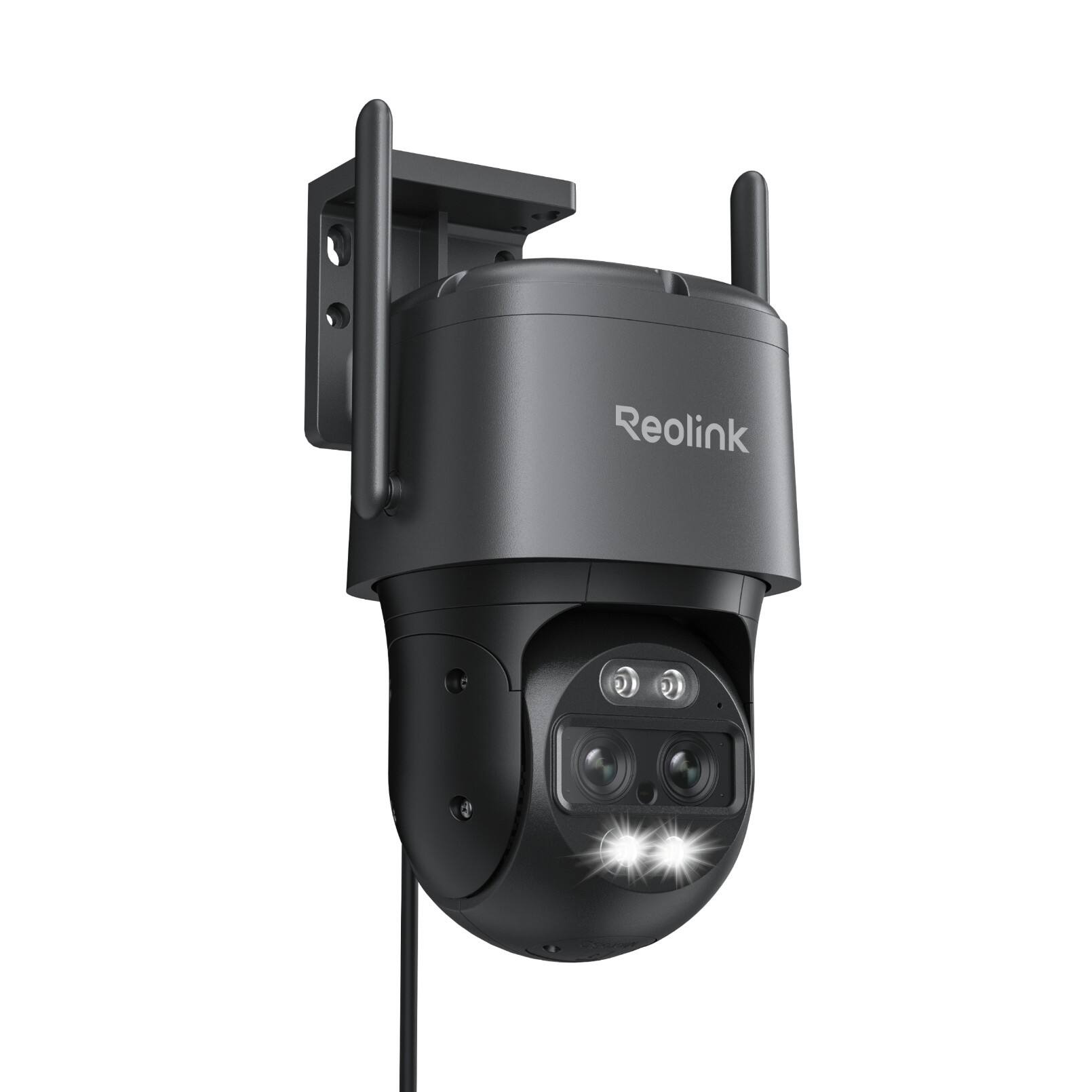 Angle. Reolink - Reolink 2Pcs TrackMix WiFi 4K 8MP PTZ Dual-Lens Security Camera IP65 Auto-Track 6×Hybrid Zoom Smart Detection 2-way Talk - Gray.
