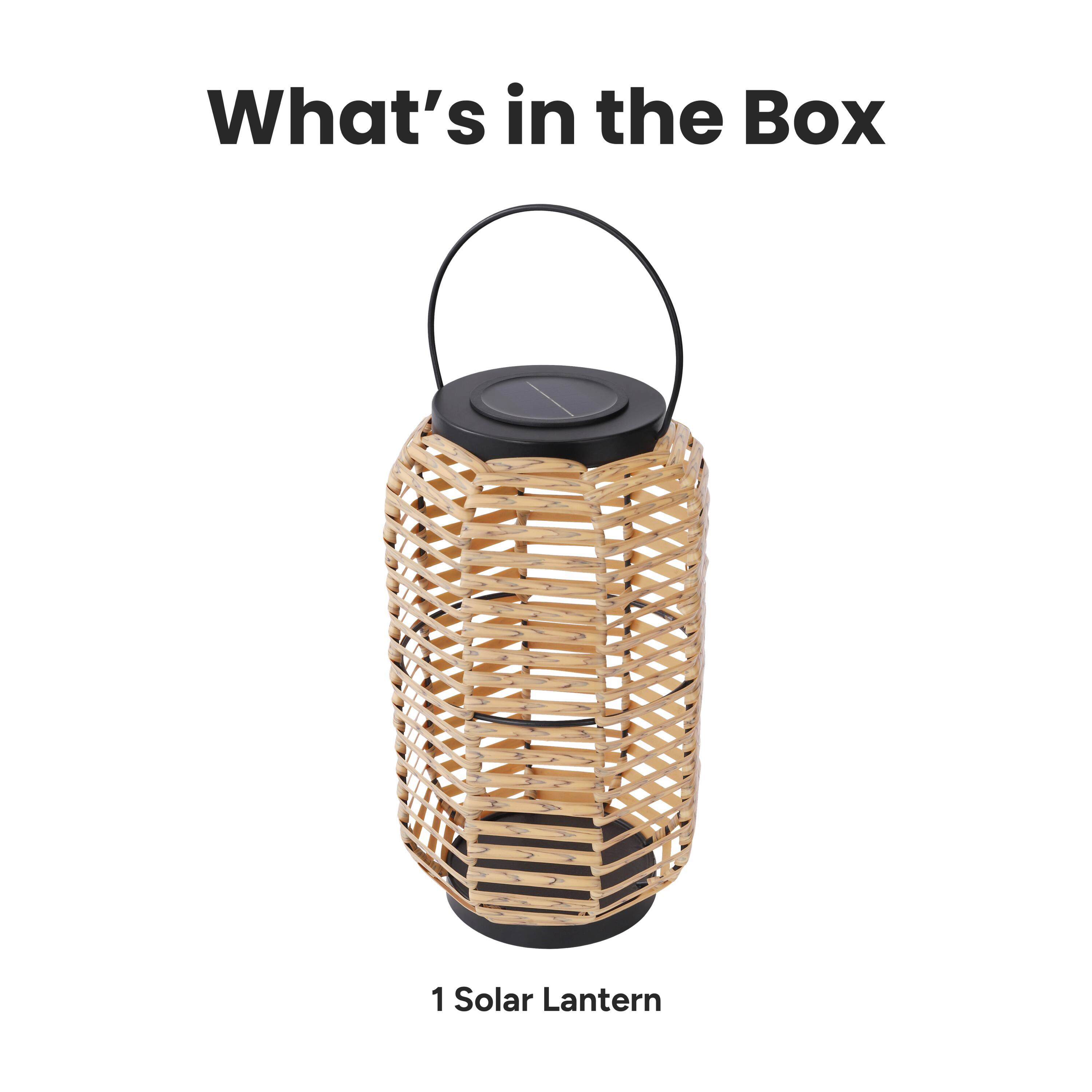 What's in the Box

1 Solar Lantern