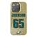 Front. Keyscaper - Lane Johnson Gold Philadelphia Eagles Bling iPhone Case - 14 Pro Max - Gold.