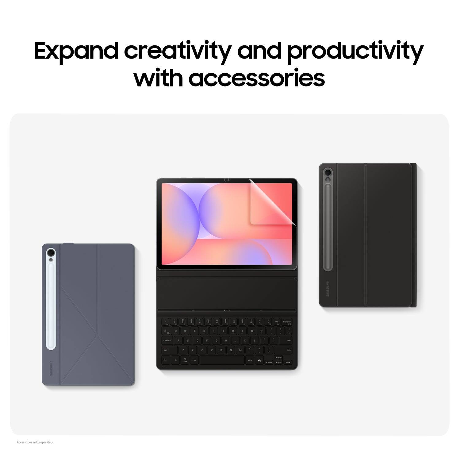 Expand creativity and productivity with accessories

Accessories sold separately