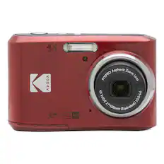 Front. Kodak - PIXPRO FZ45 16.4 Megapixel Compact Camera - Red.