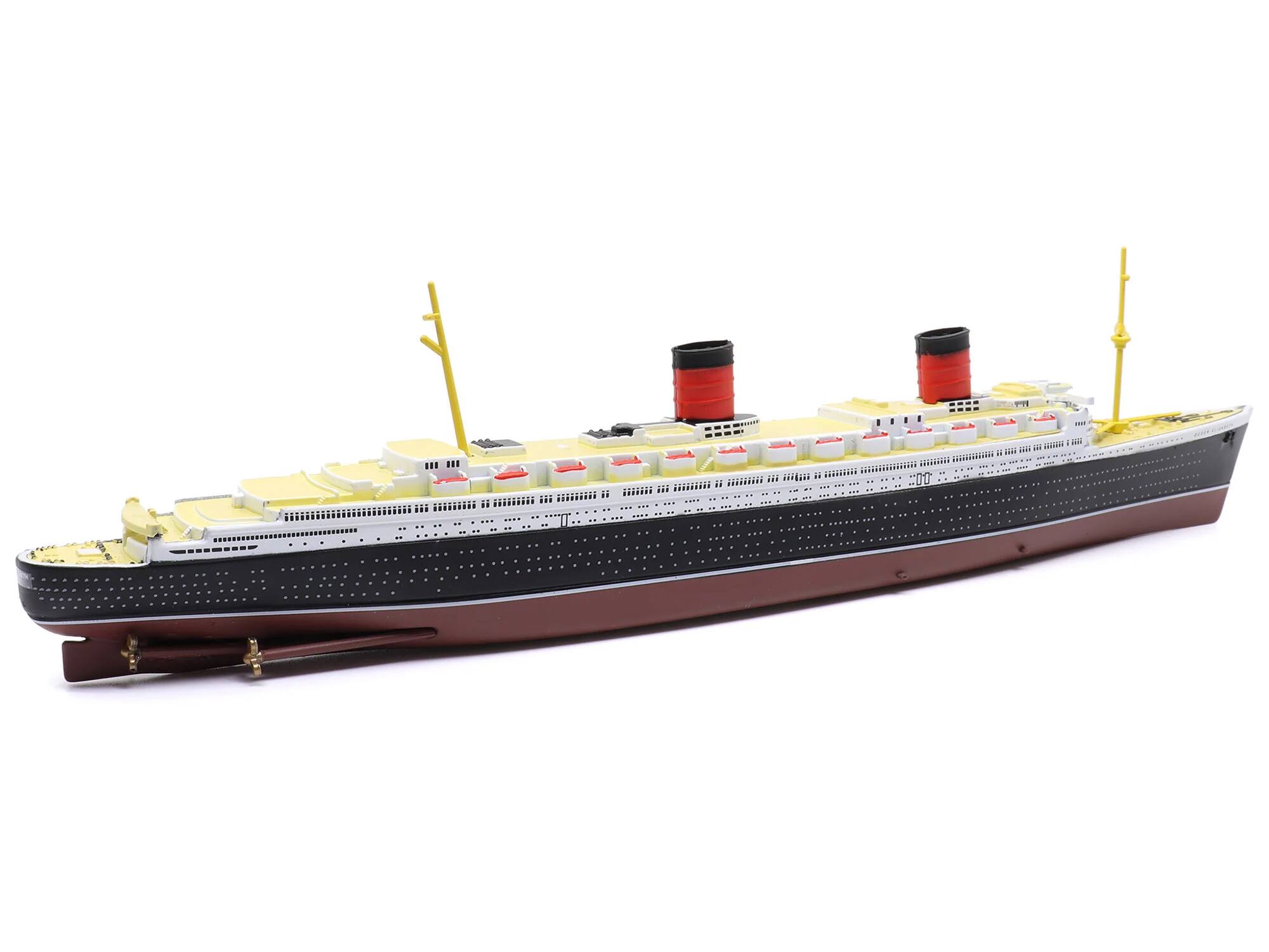 Alt View 5. Panzerkampf - RMS Queen Elizabeth Passenger Ship 1/1250 Diecast Model by Legendary Cruise Ships.