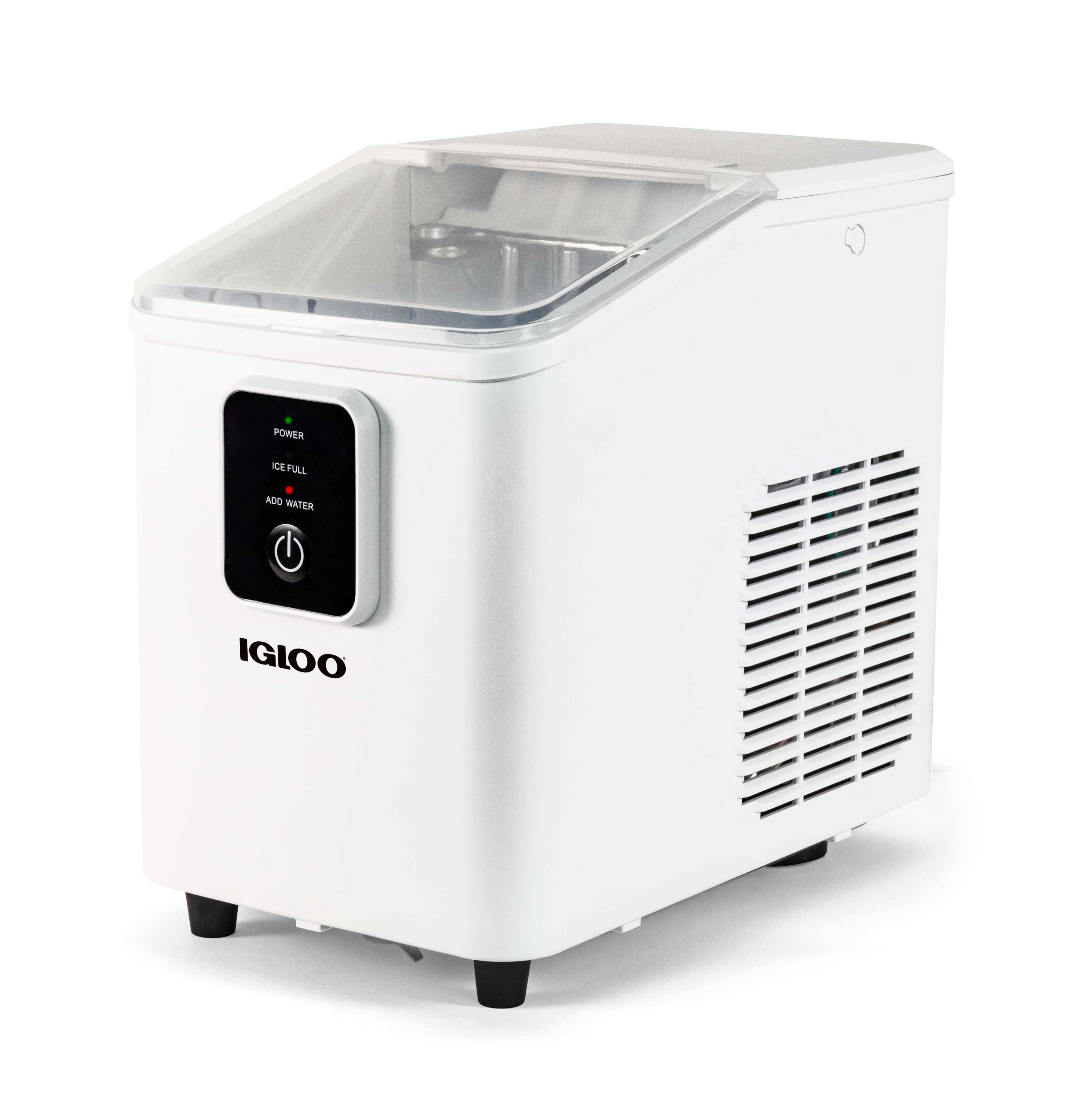 Igloo - 26-lb. Self Cleaning Ice Maker - Aqua