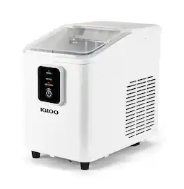 Igloo - 26-lb. Self Cleaning Ice Maker - Aqua