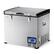 Front. Costway - 63-Quart Portable Electric Car Cooler Refrigerator / Freezer Compressor for RVs Camping - Black/Gray.