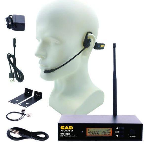 CAD AUDIO WX1000 Wireless Headset DC SSS 100 SET Power