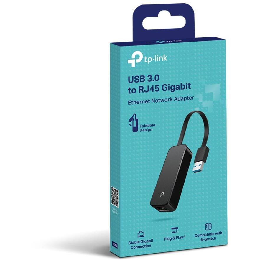 TP-Link USB 3.0 to RJ45 Gigabit Ethernet Network Adapter

- Foldable Design
- Stable Gigabit Connection
- Plug & Play
- Compatible with N-Switch