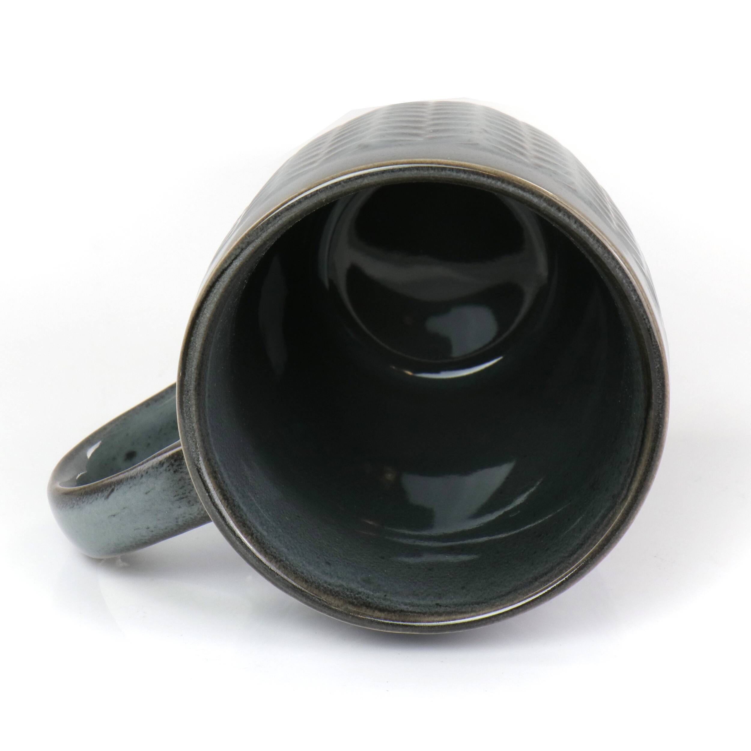 Alt View 4. Gibson - Gibson Home 22 oz Stoneware Mug set of 4 - Assorted.