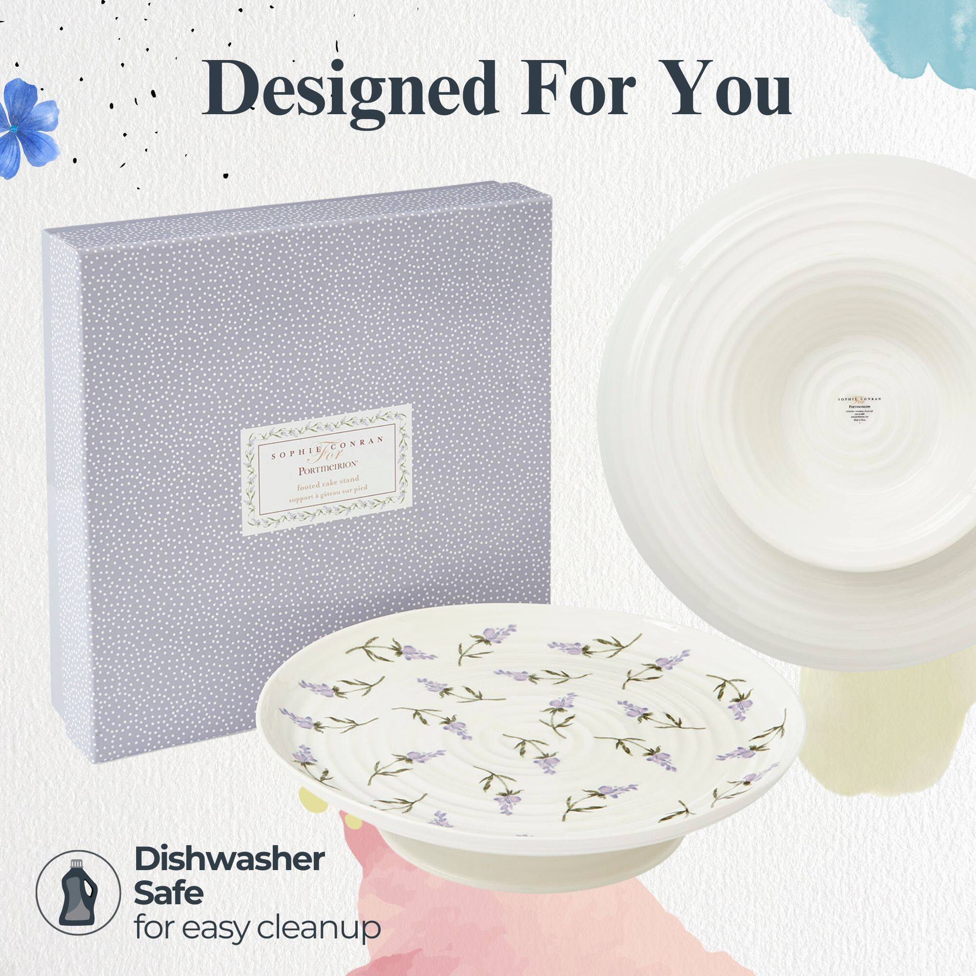 Designed For You

SOPHIE/CONRAN SOPHIE For CONRAN PORTIMEIRION stand footed cole glvene not pied i

Dishwasher Safe for easy cleanup