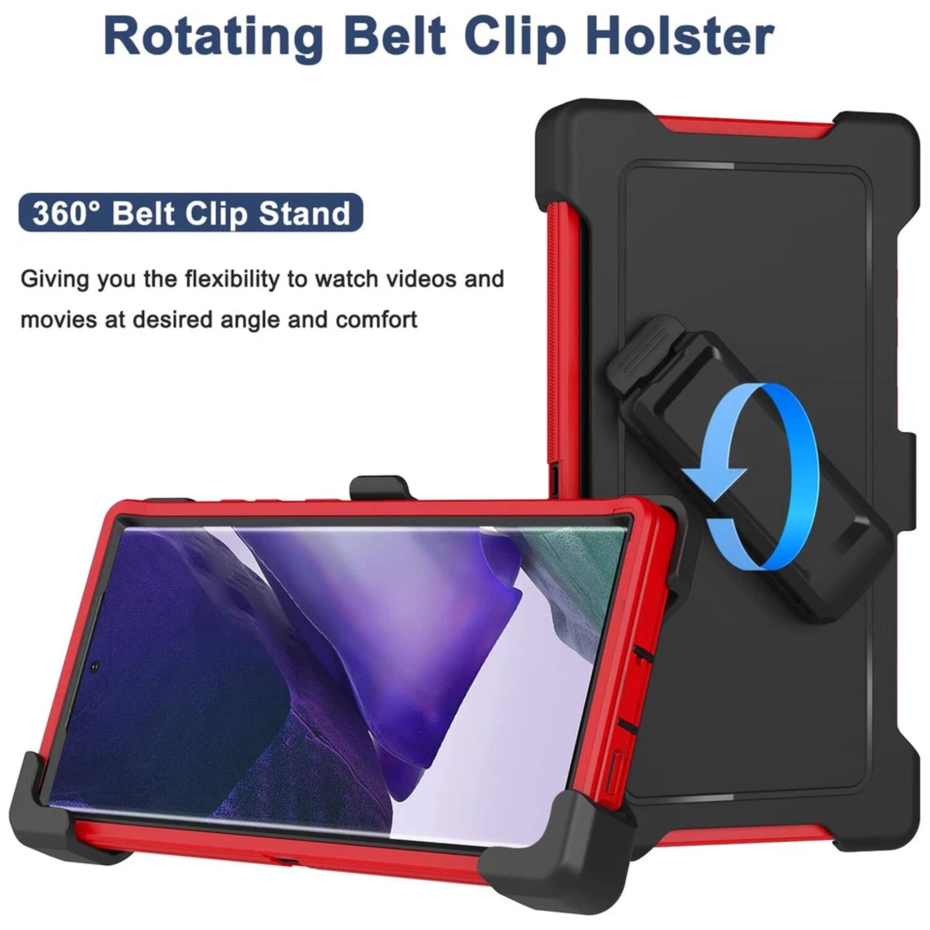Rotating Belt Clip Holster

360° Belt Clip Stand

Giving you the flexibility to watch videos and movies at desired angle and comfort