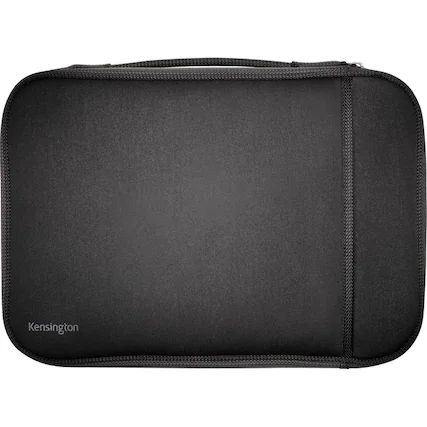 Front. Kensington - Kensington K60101WW Carrying Case (Sleeve) for 15.6" Apple Chromebook, MacBook Air, Tablet, Notebook, Ultrabook - Black - Dual Color.
