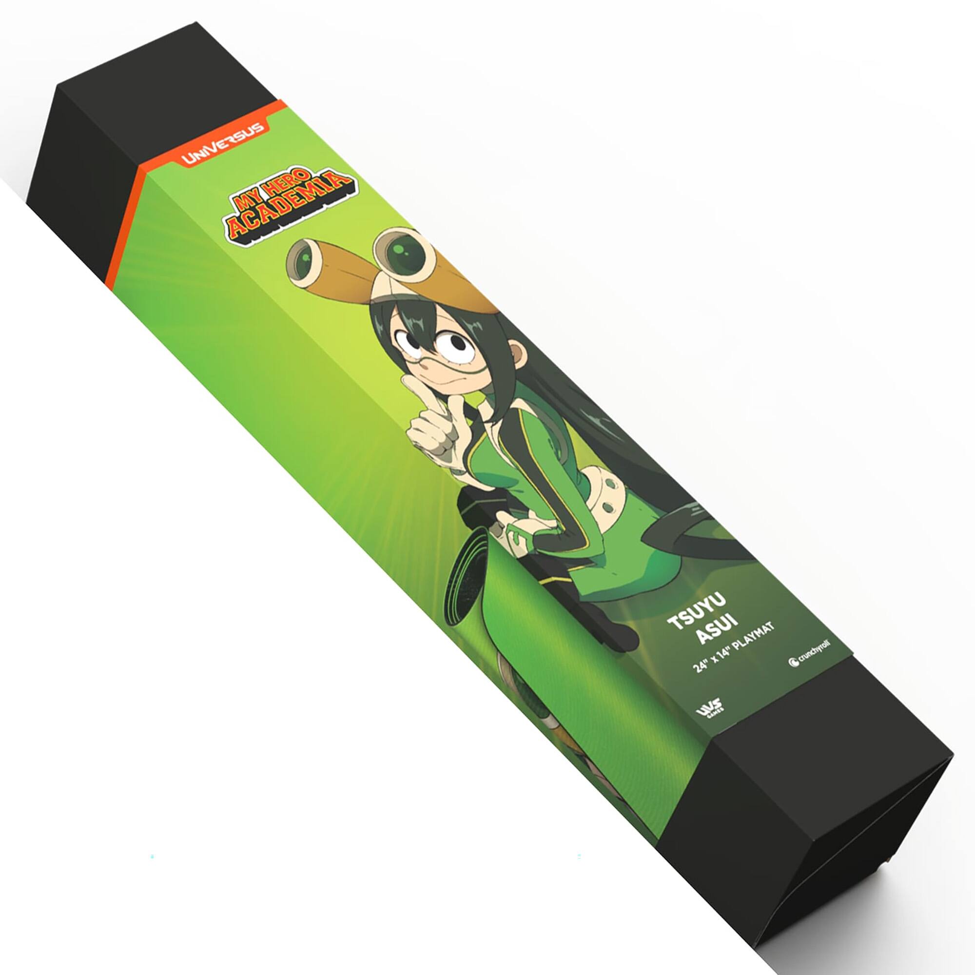 "My Hero Academia Tsuyu Asui Playmat 14" x 24" WF"