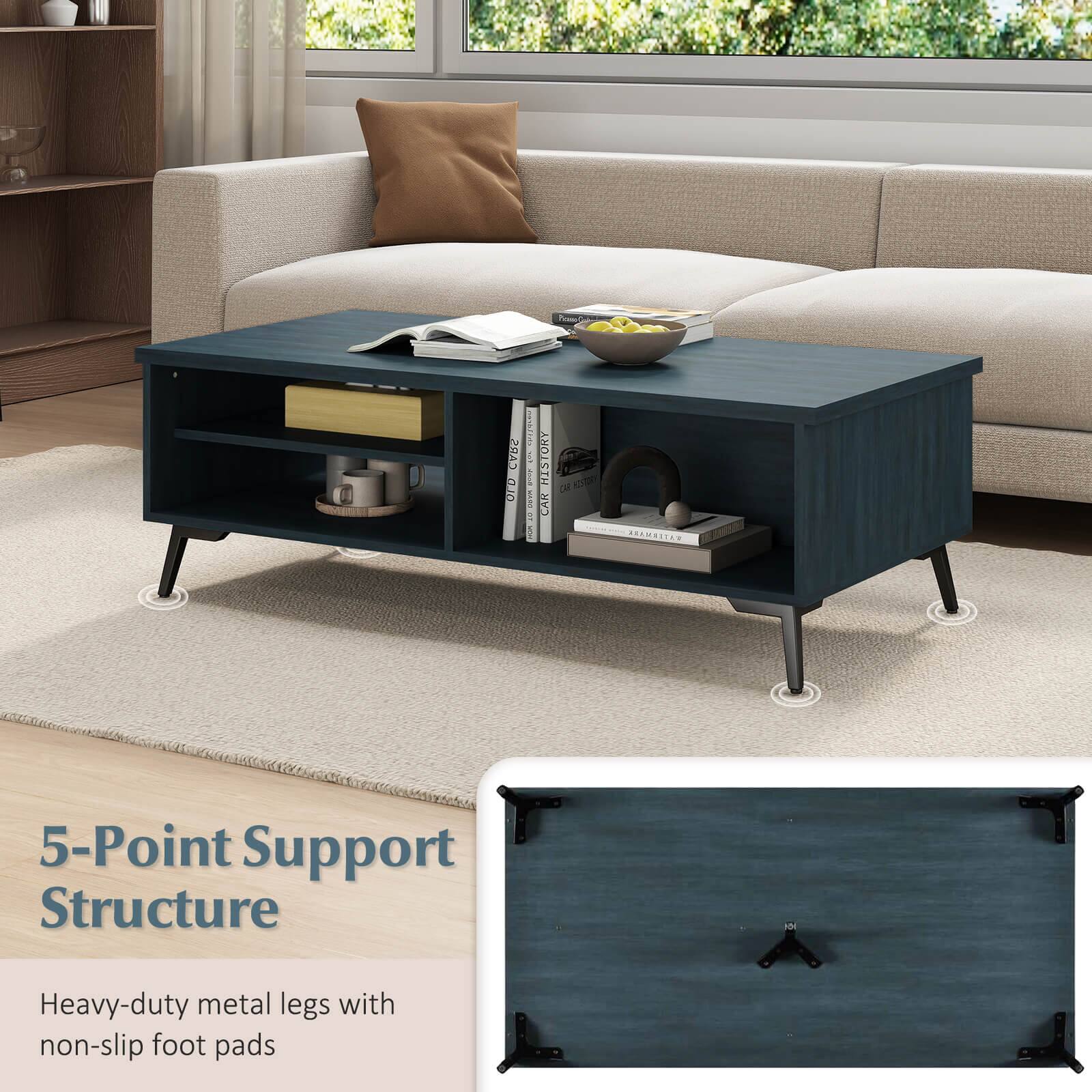 5-Point Support Structure

Heavy-duty metal legs with non-slip foot pads