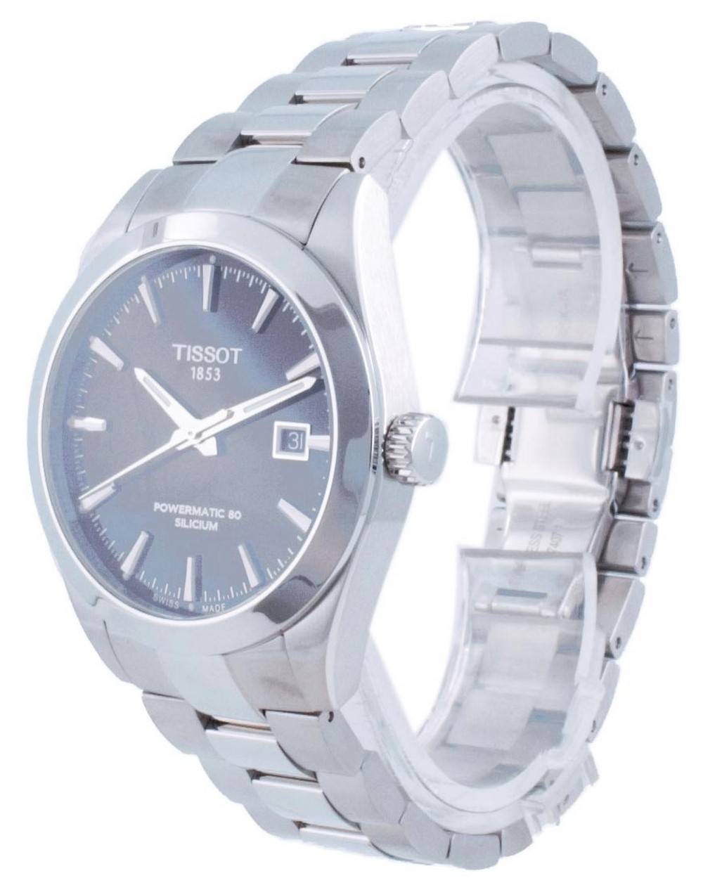 TISSOT 1853  
31  
POWERMATIC 80  
SILICIUM  
SWISS MADE