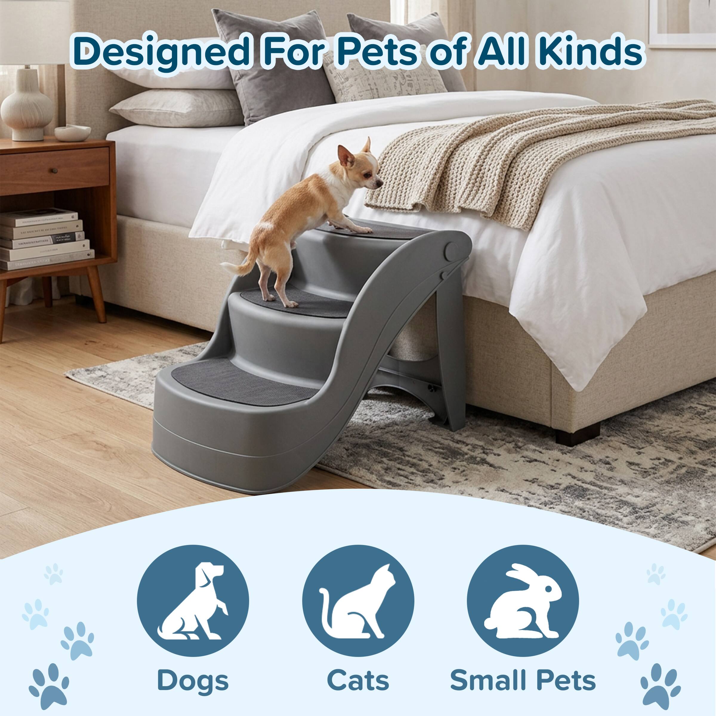 Designed For Pets of All Kinds

Dogs
Cats
Small Pets