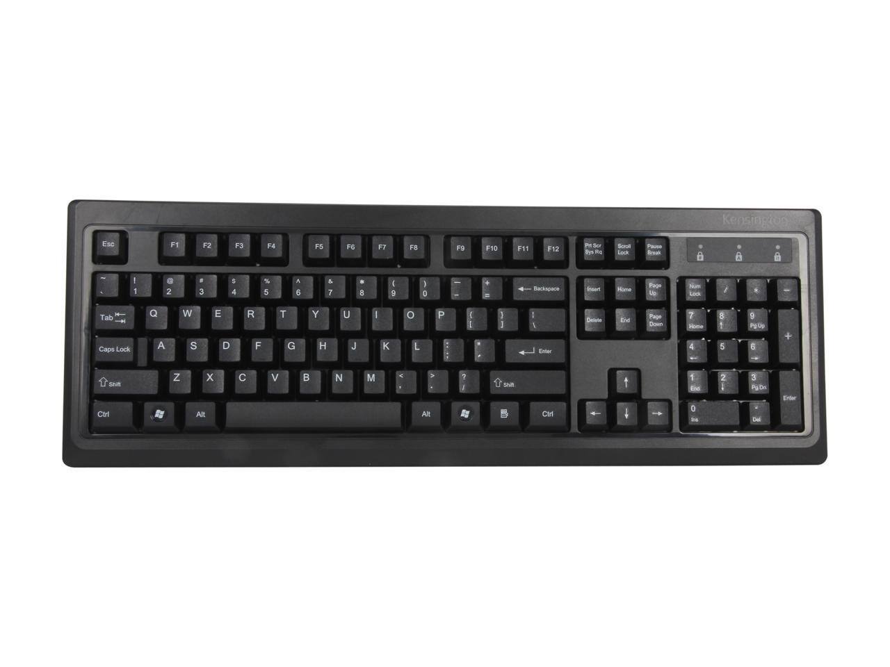 Kensington Esc F1 F2 F3 F4 F5 F6 F7 F8 F9 F10 F11 F12 Prt Sc SysRq - Seri Lock Pause Break : I 1 2 3 4 5 6 7 8 9 0 - = Backspace Tab Q W E R T Y U I O P [ ] \ Enter Caps Lock A S D F G H J K L ; ' Enter Shift Z X C V B N M , . / Shift Ctrl Fn Alt Spacebar Ctrl Alt Windows