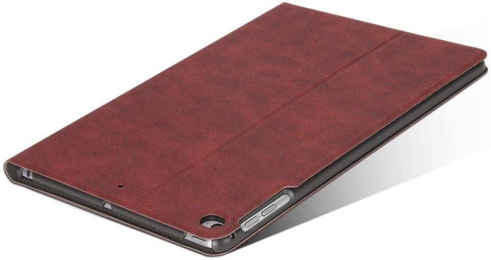 Alt View 3. DuraSafe Cases - iPad mini 6 8.3" 2021 Deer Pattern Folio Smart Case with Viewing Stand A2567 A2568 A2569 A2993 A2995 A2996 - Wine.