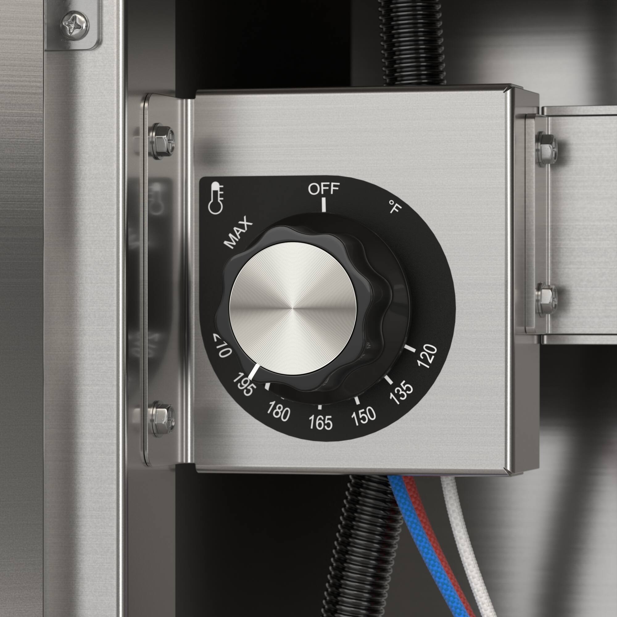 MAX OFF  
10 195 180 165 150 135 120