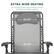 EXTRA WIDE SEATING
An oversized steel frame features sturdy armrests for added support
24.25"
29.75"
