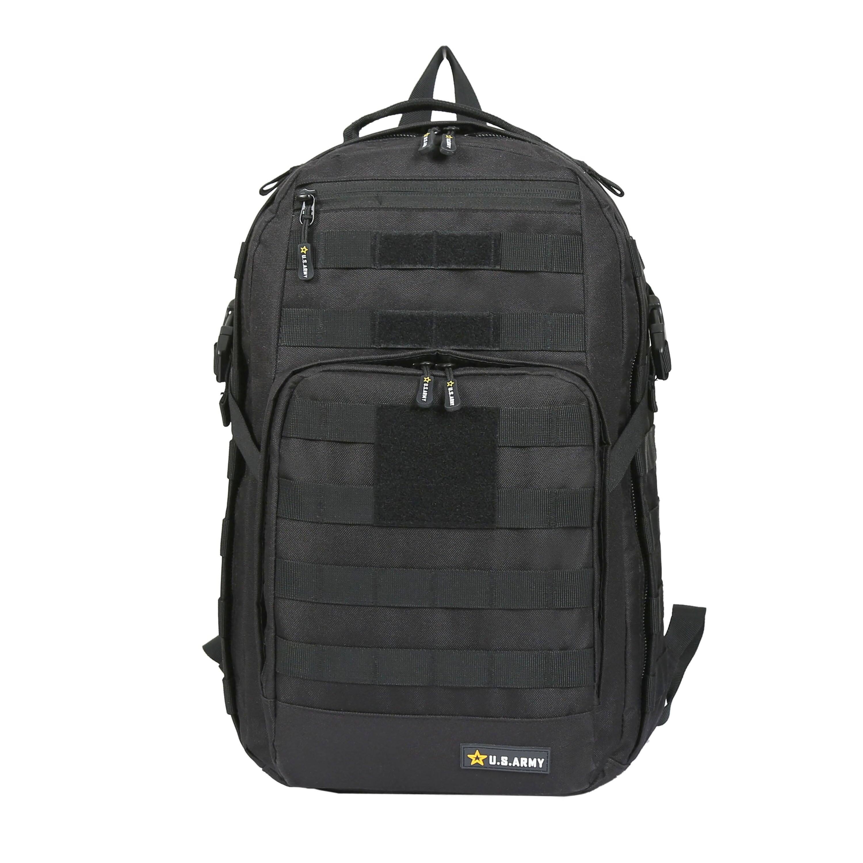 Alt View 2. US Army - WHISKEY High Performance Tactical Backpack - BLACK.