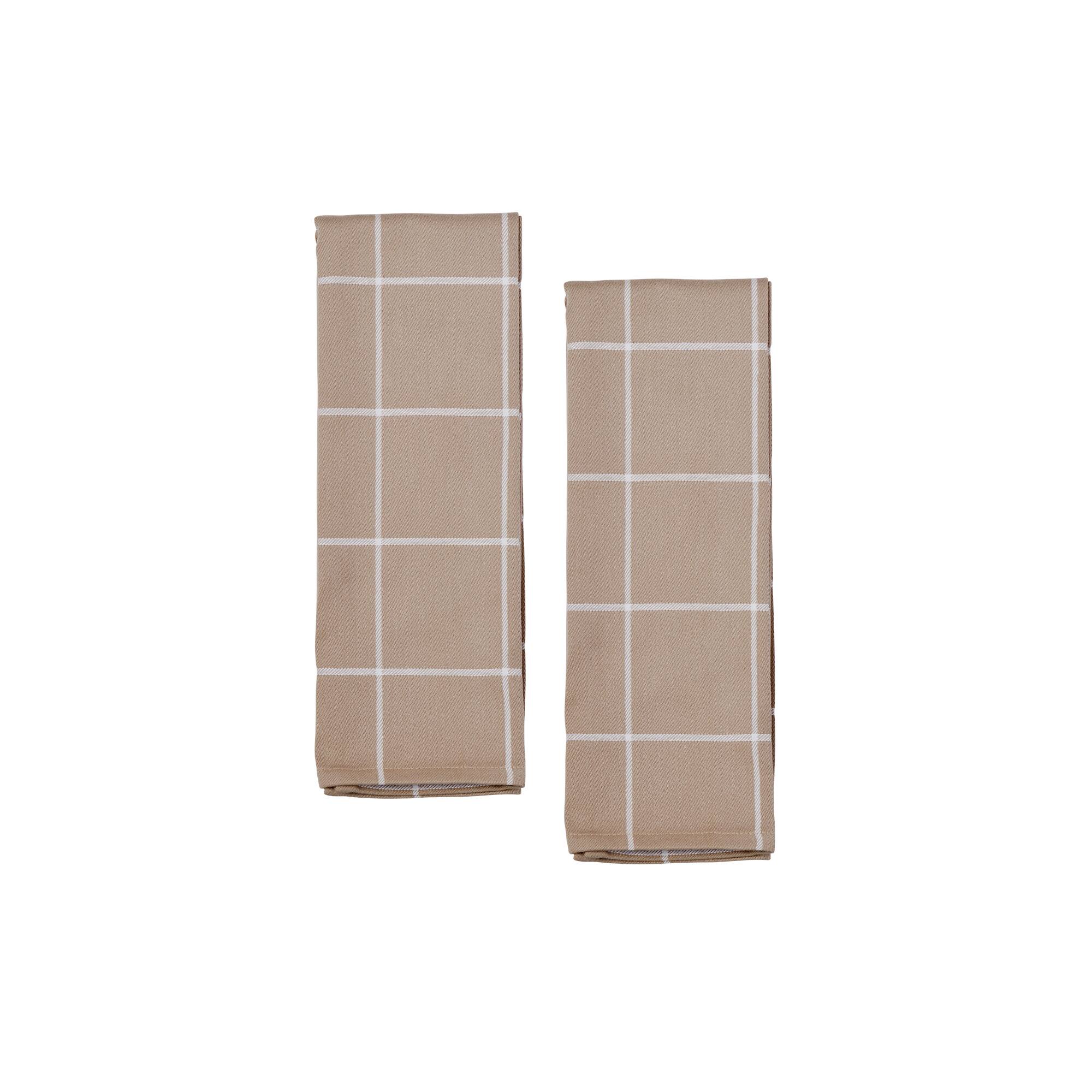 Alt View 2. ZWILLING - ZWILLING 4-pc Kitchen Towel Set - Taupe - Taupe.