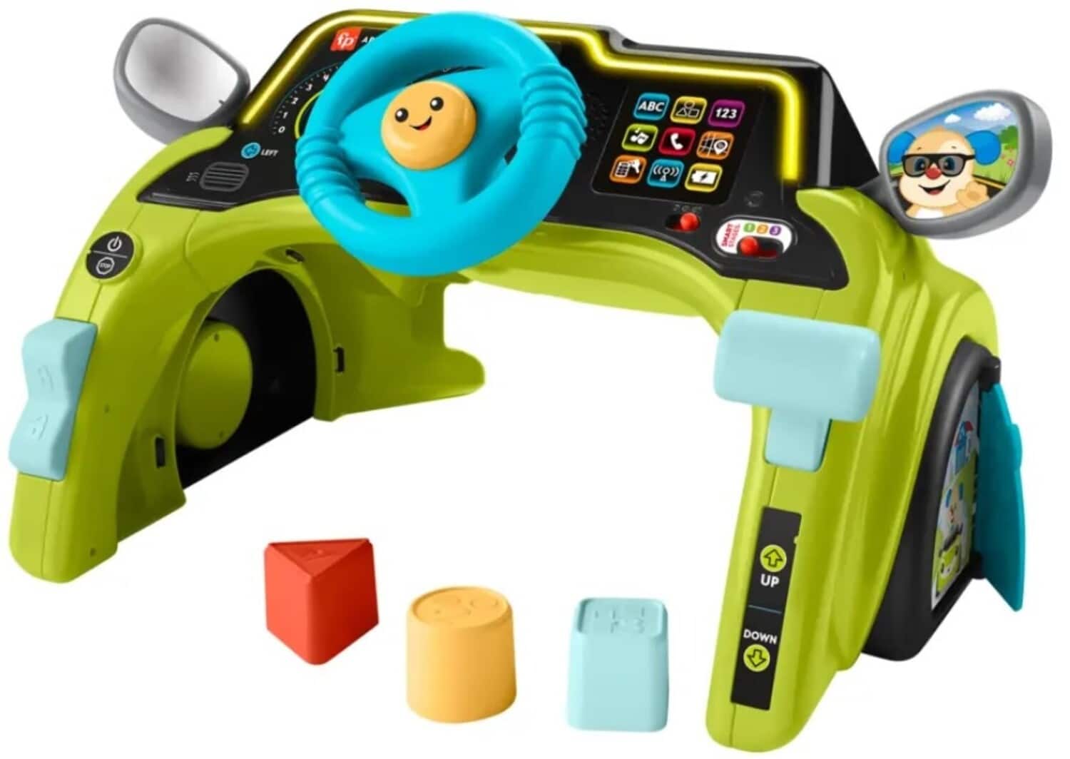 Fisher Price - Laugh & Learn Sit & Steer Driver Activity Center - COLLECTIBLES - Multicolor