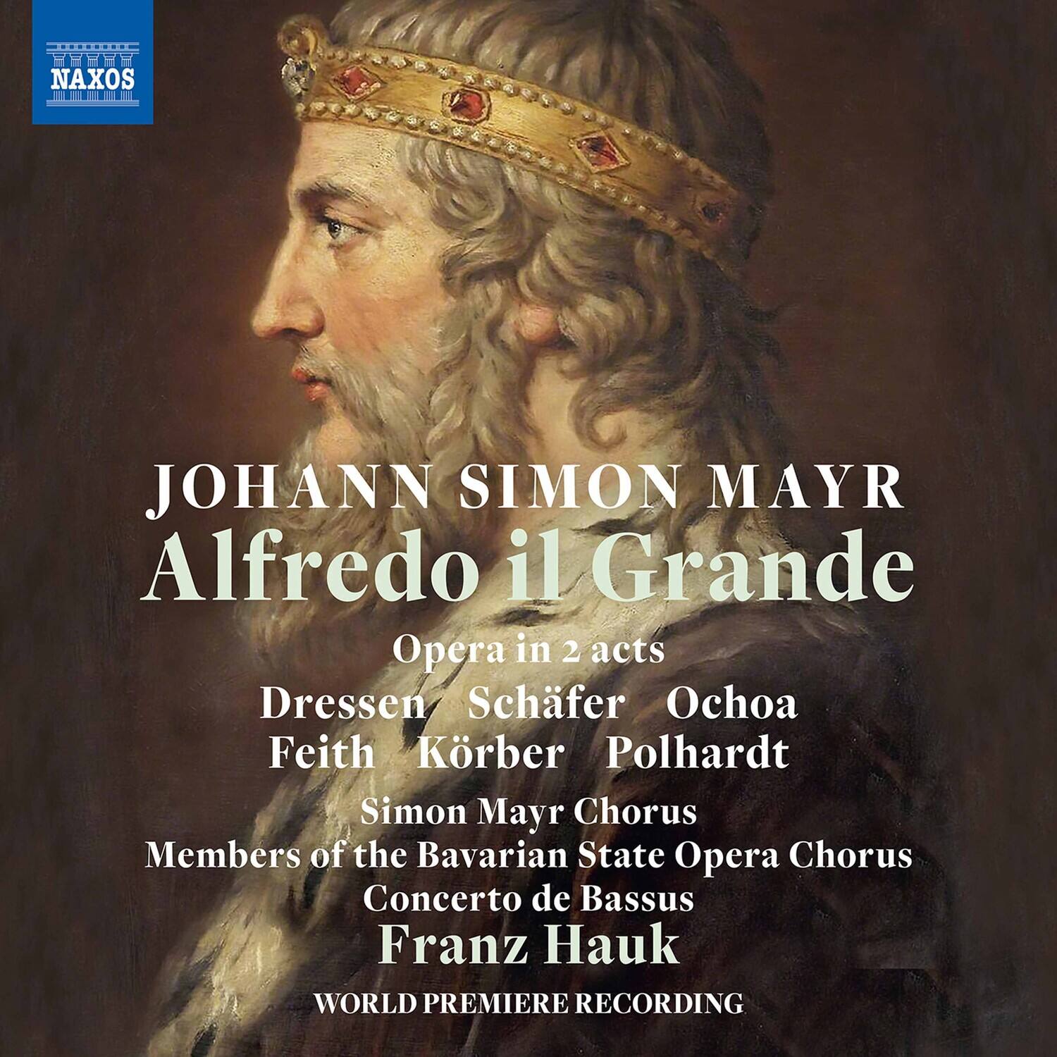 Front. Simon Mayr Chorus - Alfredo Il Grande   - DVD.