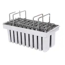 Home Collection - 20PCS Stainless Steel Ice Cream Popsicle Mold Commercial Ice Lolly Maker Stick Holder - Silver