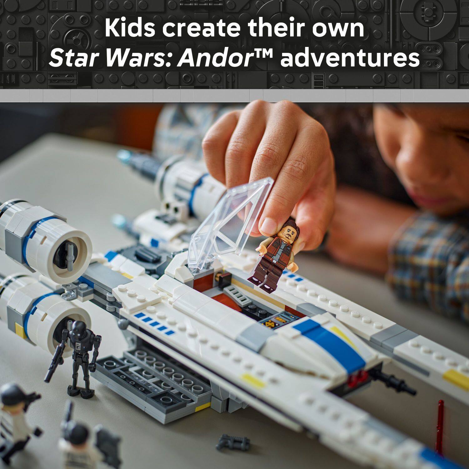 Kids create their own Star Wars: AndorTM adventures.