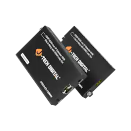 J-Tech Digital - 1080P 60Hz HDMI Extender over Ethernet Cat5e/6/7 (400ft.) – One to Many Function via HDMI over IP - Black