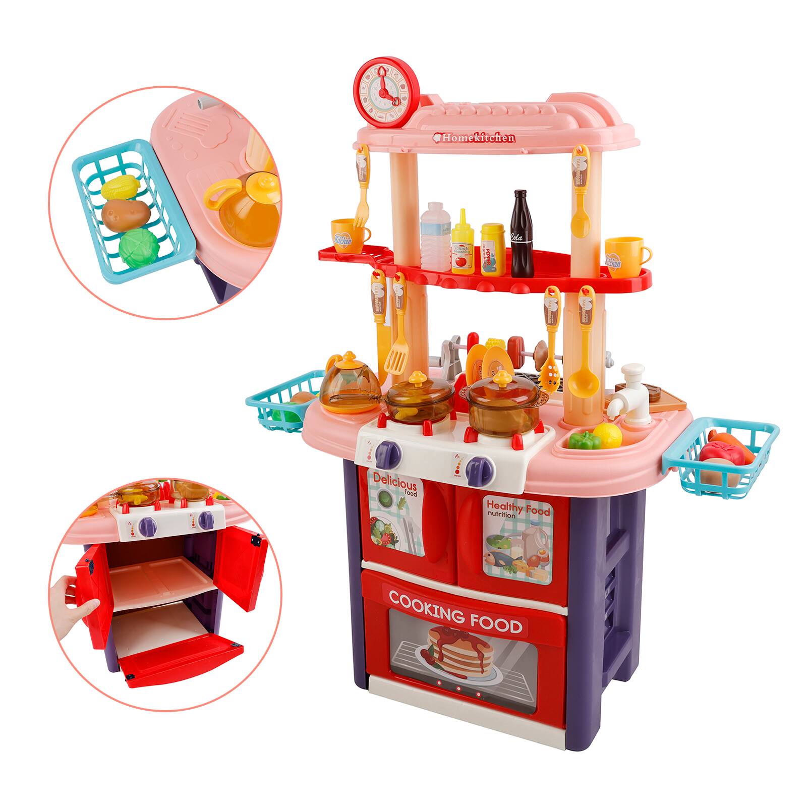 - 4 : & 9 4 * - - @Homekitchen ki Molor WE Delicious und Healthy nutrition Food COOKING FOOD