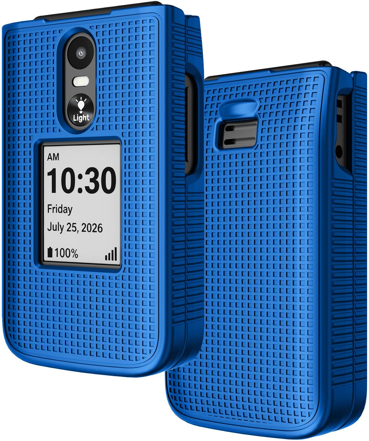 Nakedcellphone Textured Case for Lively Jitterbug Flip 3 Phone Hard ...