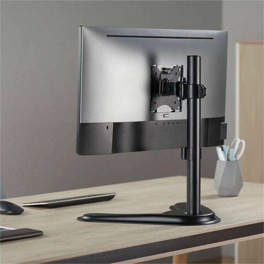 Alt View 2. Rocstor - Rocstor ErgoReach Mounting Pole for Monitor - Black - Landscape/Portrait - Height Adjustable - 1 Display(s) Supported - Black.