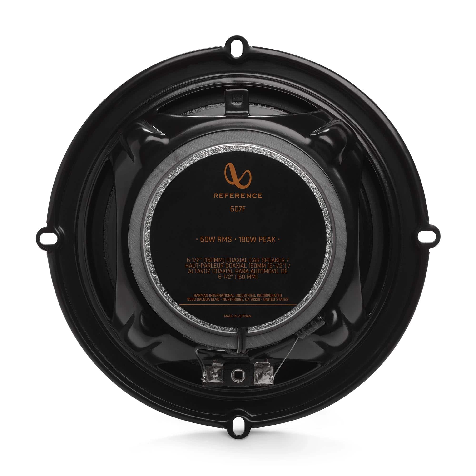 Infinity REF607F 6 1/2” Two way car audio speakers Black - Best Buy