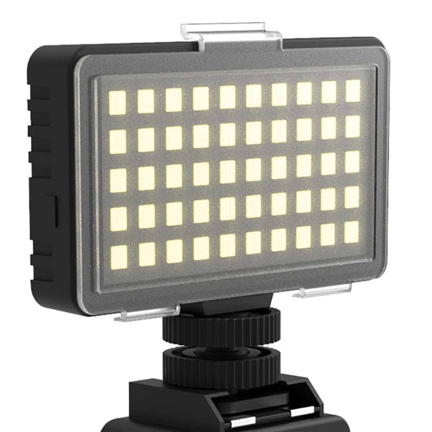 Alt View 4. Bower - 50 LED Smartphone Video Light - Black.