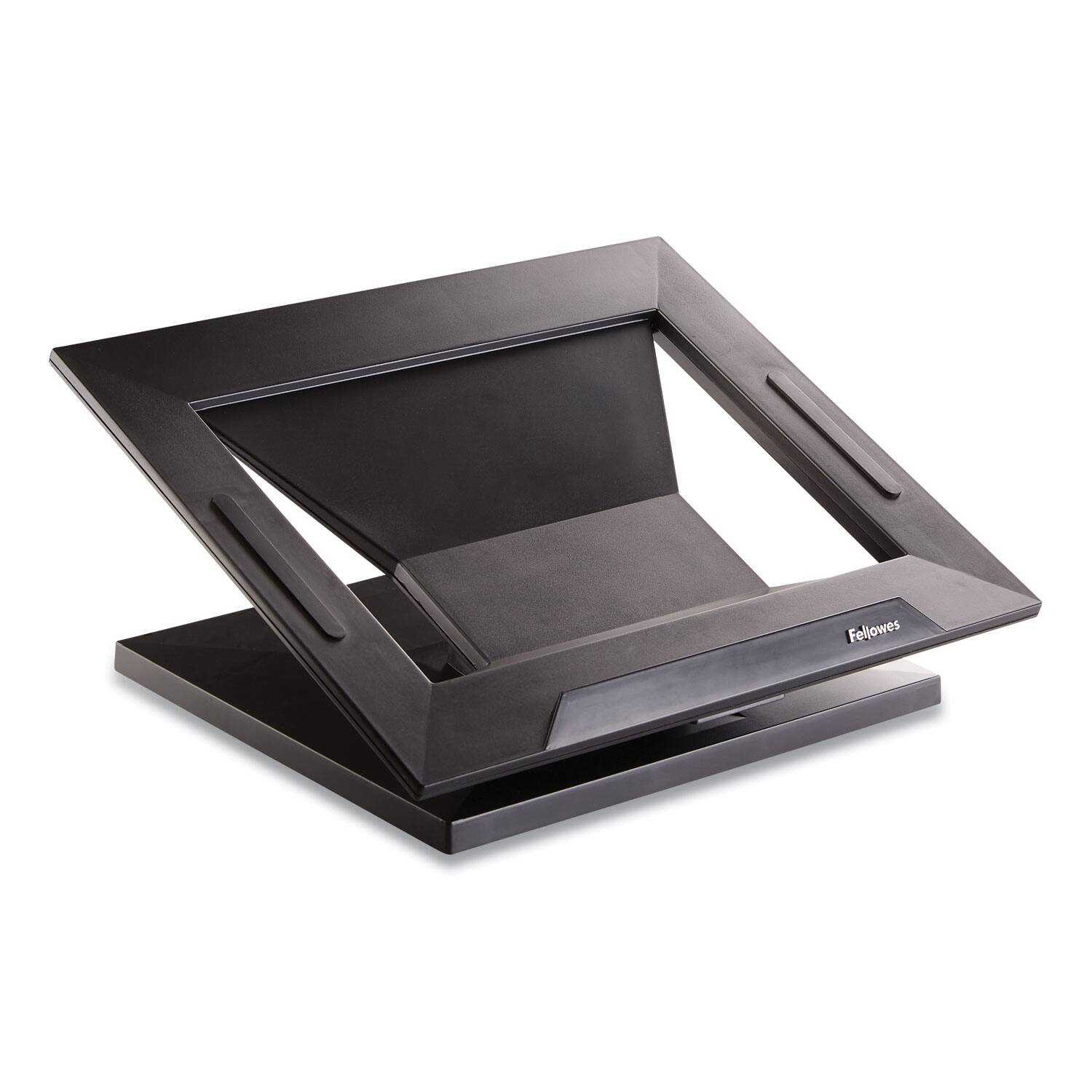 Alt View 4. Fellowes - Fellowes Mfg Co. 8038401 Designer Suites 13.19 in. x 11.19 in. x 4 in. Laptop Riser Supports up to 25 lbs. - Black Pearl - Black.