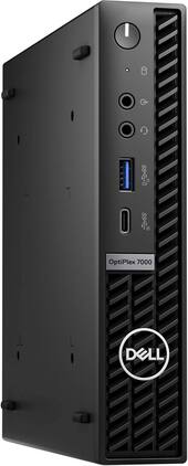 Dell - Refurbished Excellent - Optiplex 7000 Micro i5-12400T 16GB 256GB SSD Windows 11 Pro - Black