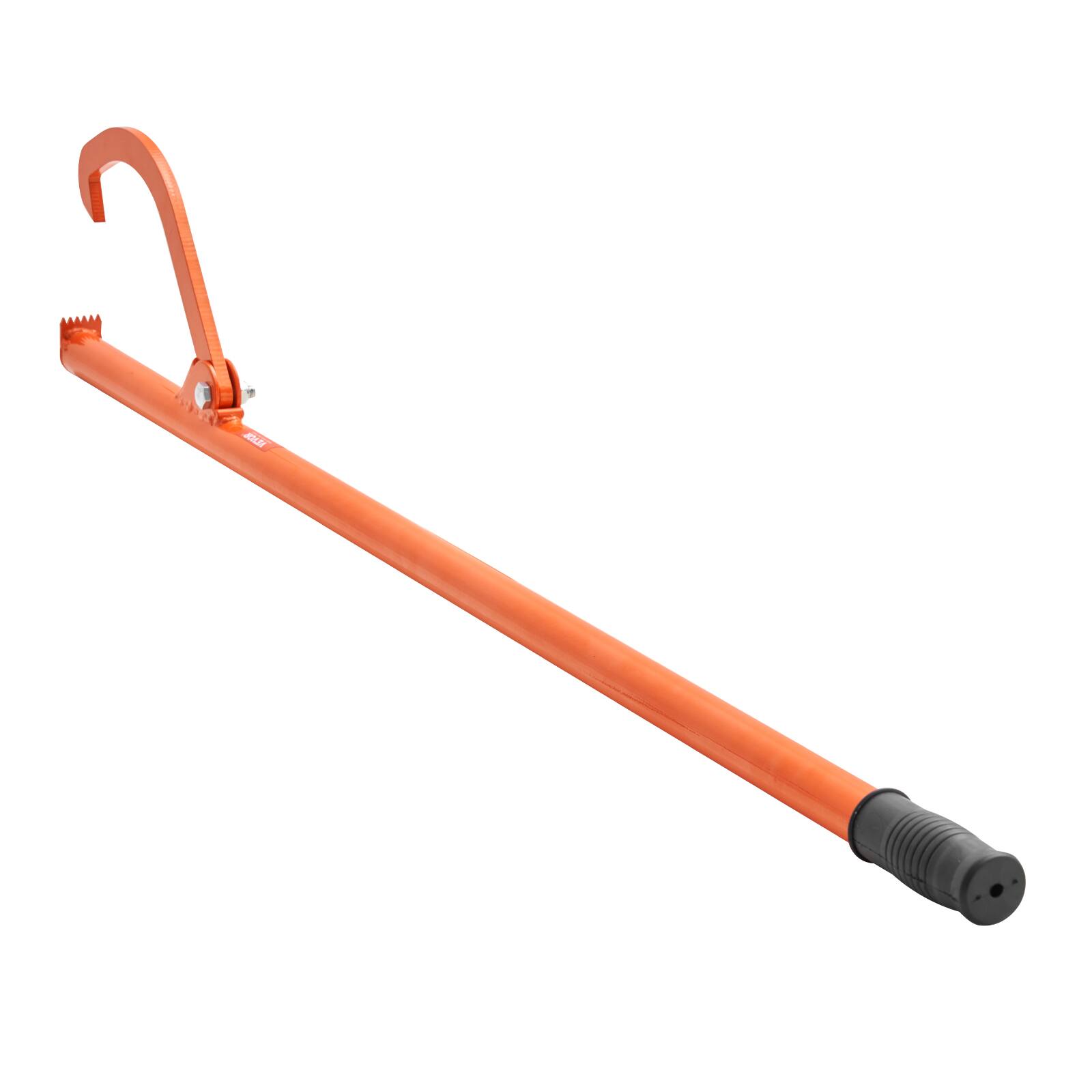 Alt View 5. VEVOR - Cant Hook Tool, 46.5 in, Heavy Duty Steel Log Roller, Log Lifter Timber Jack 32" Dia Logs, Forestry Logging Tools - Orange.