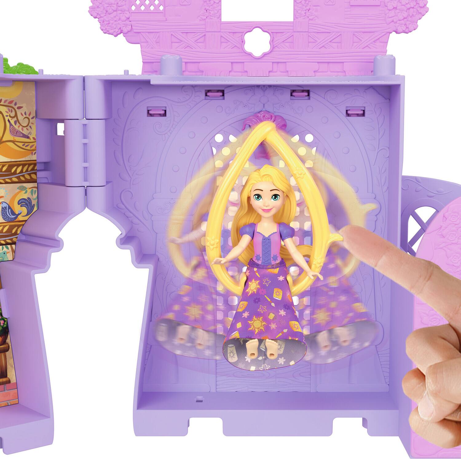 Alt View 3. Mattel - Mattel - Disney Princess Storytime Stackers: Rapunzel Playset   - Collectibles - Multicolor.