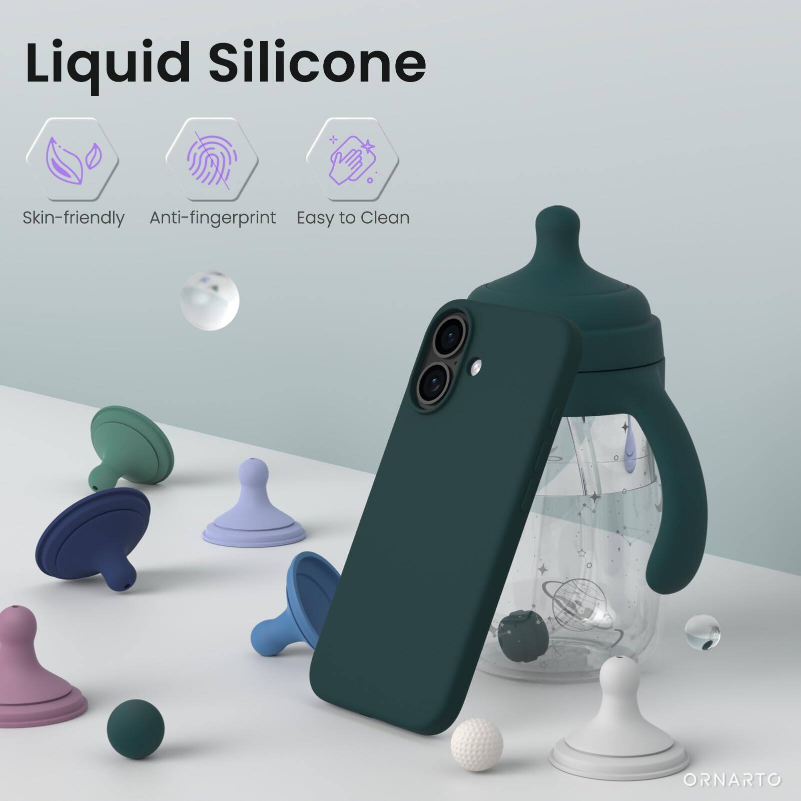 Liquid Silicone

Skin-friendly  
Anti-fingerprint  
Easy to Clean  

ORNARTO