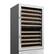Alt View 4. Forno Appliances - Celano 150-Bottle Convertible Dual Zone Wine Cellar and Beverage Cooler - Stainless steel.