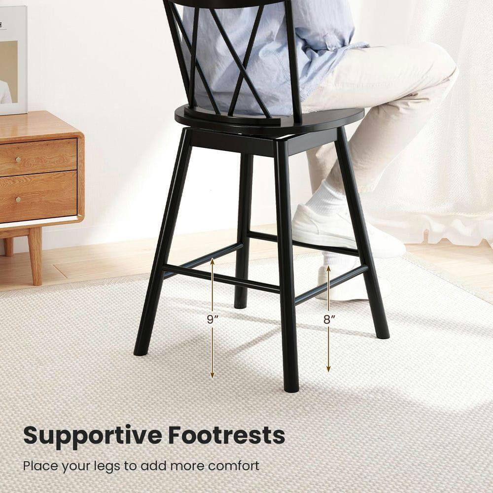 Supportive Footrests  
Place your legs to add more comfort