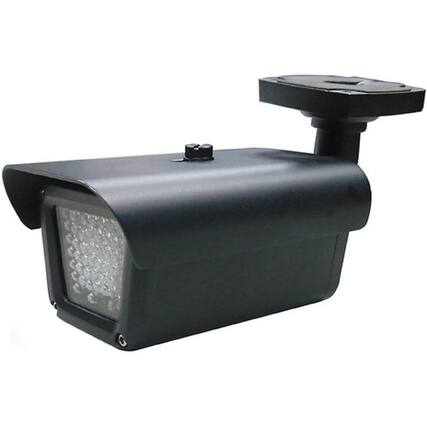 Front. SPT - Outdoor 55-LED White Light Illuminator – 60° Wide Beam, 50 ft Coverage.
