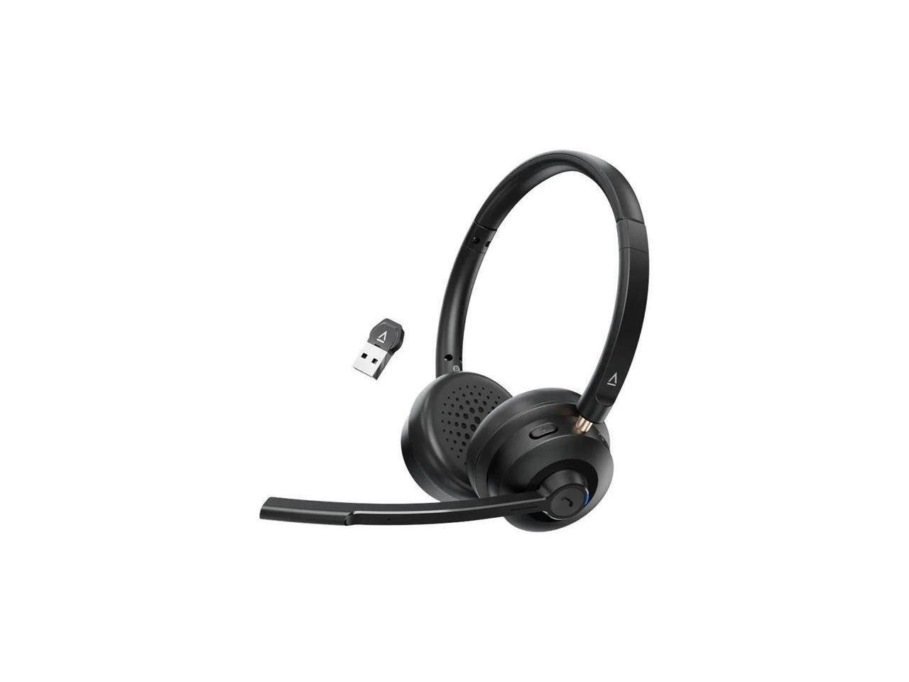 Alt View 10. Creative Labs - Creative Chat Wireless Lightweight Wireless On-Ear Headset - Stereo - Wireless - Bluetooth - 20 Hz to 20 kHz - On-ear - Black.
