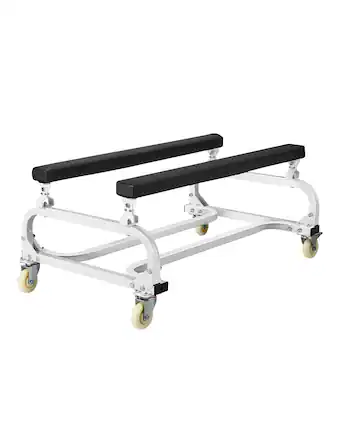 Front. VEVOR - Watercraft PWC Dolly, 1300 lbs Load Capacity, Jet Ski Stand PWC Cart for Moving Watercraft, Adjustable Bunks - White.