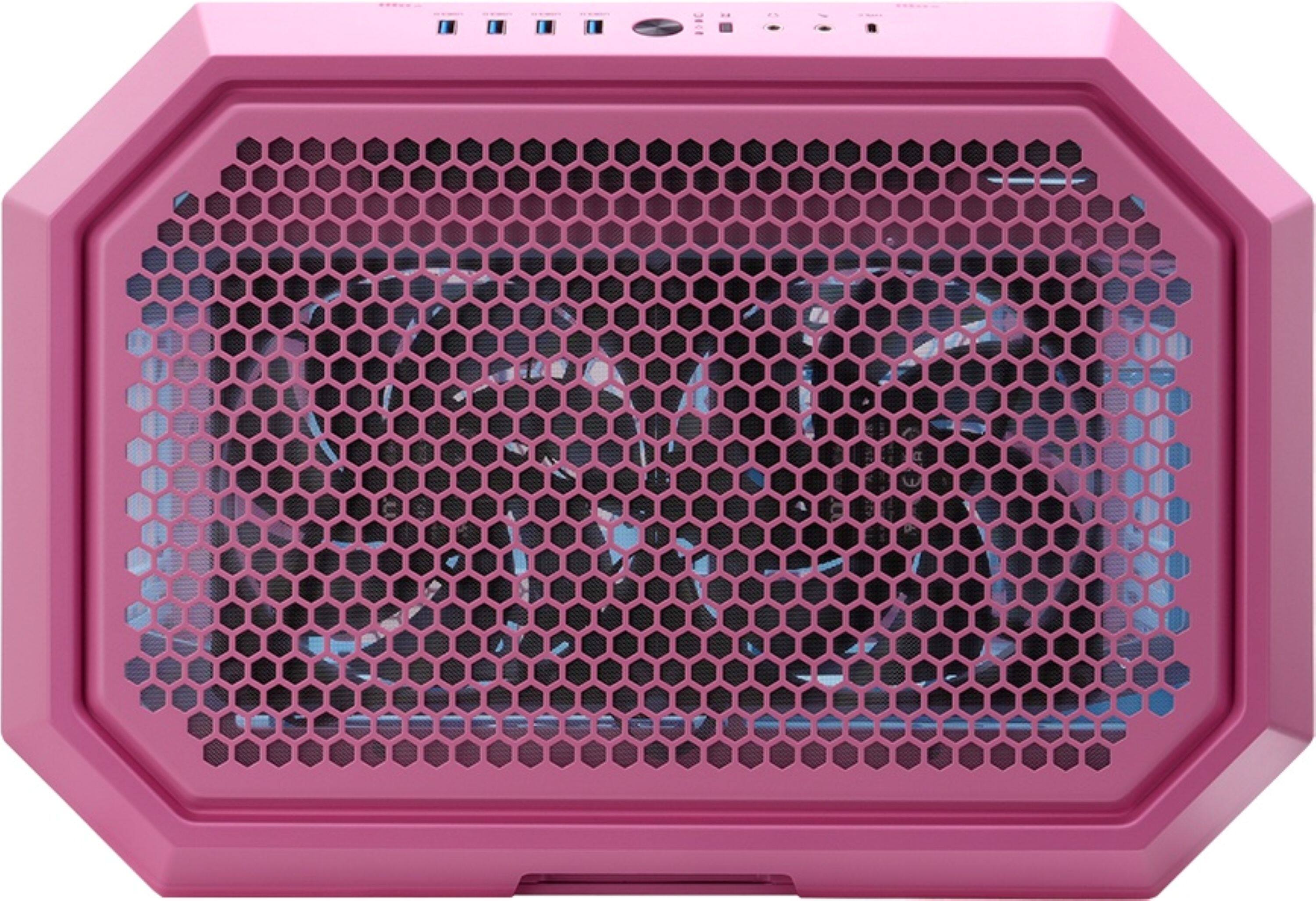 Alt View 12. Thermaltake - The Tower 600 Mid Tower ATX PC Case - Bubble Pink.