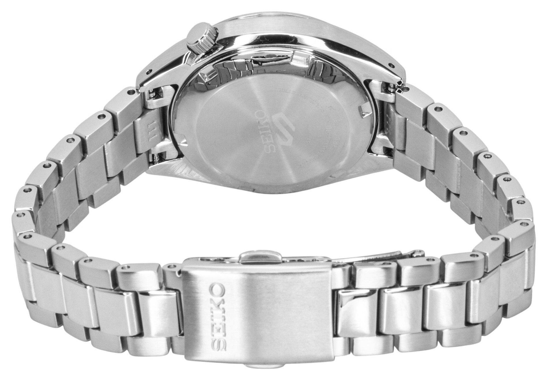 Back. Seiko - Sports Hebitama SNXS Stainless Steel Cream Dial Automatic SRE023K1 100M Women's Watch - Cream.