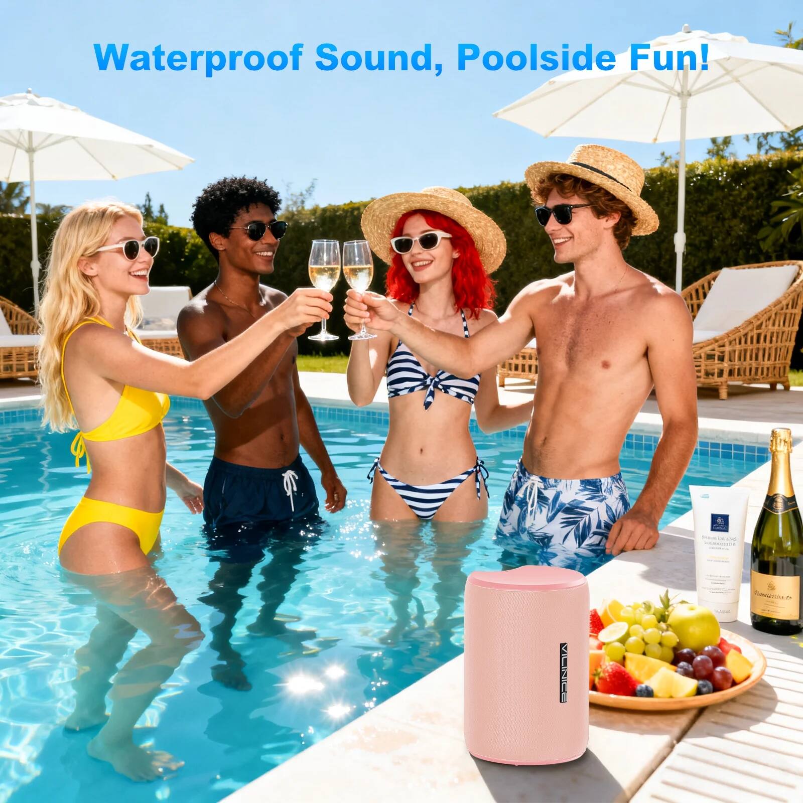 Waterproof Sound, Poolsid Fun!