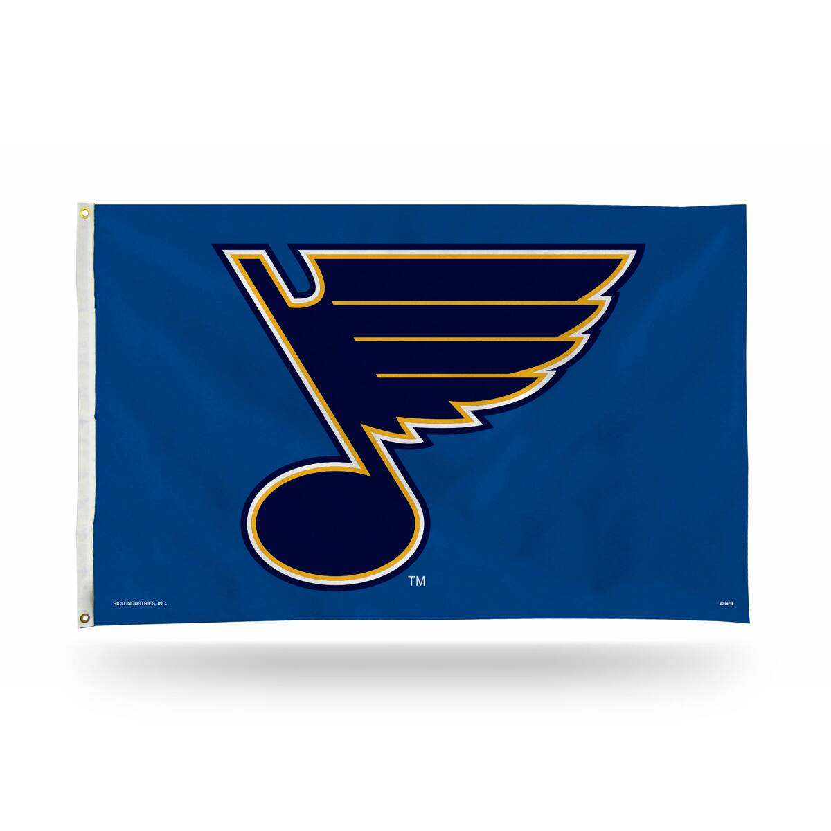 Rico Industries - St Louis Blues NHL 3X5 Indoor Outdoor Banner Flag with grommets for hanging - Multi