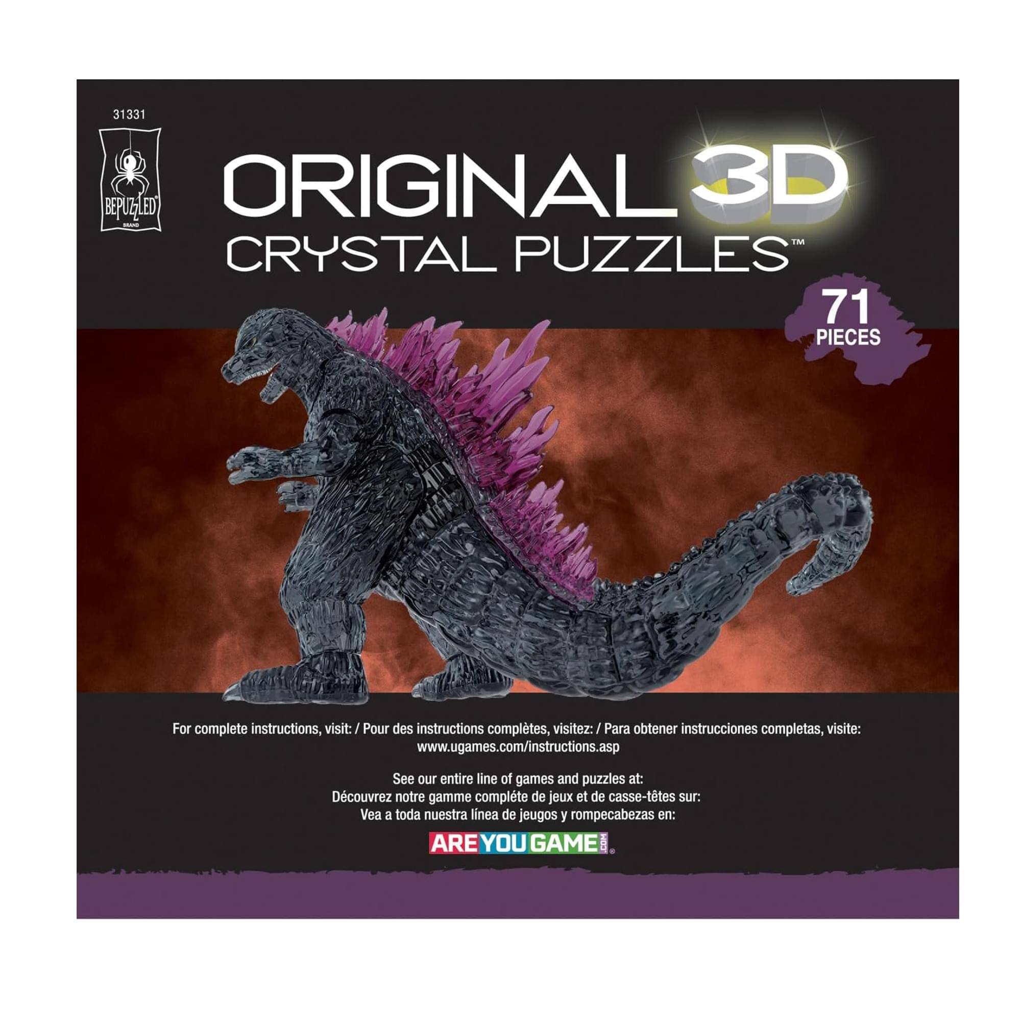 31331 BEPUZZLED ORIGINAL 3D CRYSTAL PUZZLES 71 PIECES

For complete instructions, visit: / Pour des instructions complètes, visitez: / Para obtener instrucciones completas, visite: www.ugames.com/instructions.asp

See our entire line of games and puzzles at: Découvrez notre gamme complète de jeux et de casse-têtes sur: Vea toda nuestra línea de juegos y rompecabezas en: ARE YOU GAME!
